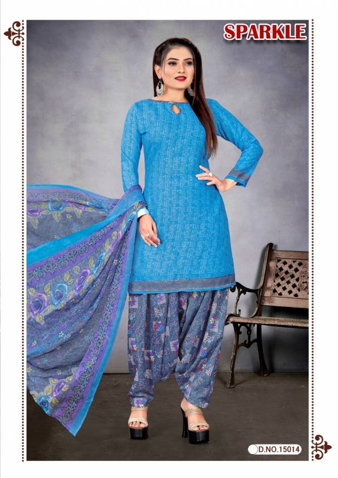 Amit Sparkle 15 Synthethic Casual Wear Printed Cotton Collection